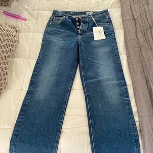 AG Alexxis vintage straight jean size 28